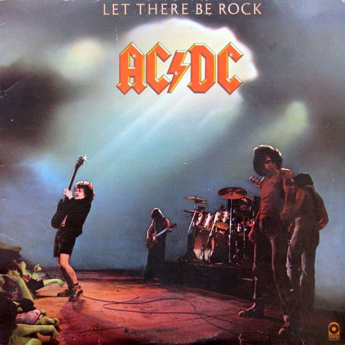 AC/DC – Let There Be Rock (LP used Canada reissue VG+/VG+)
