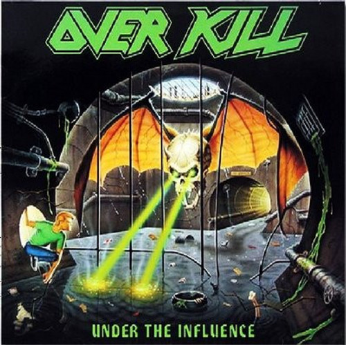 Overkill – Under The Influence (LP used Canada 1988 NM/NM)