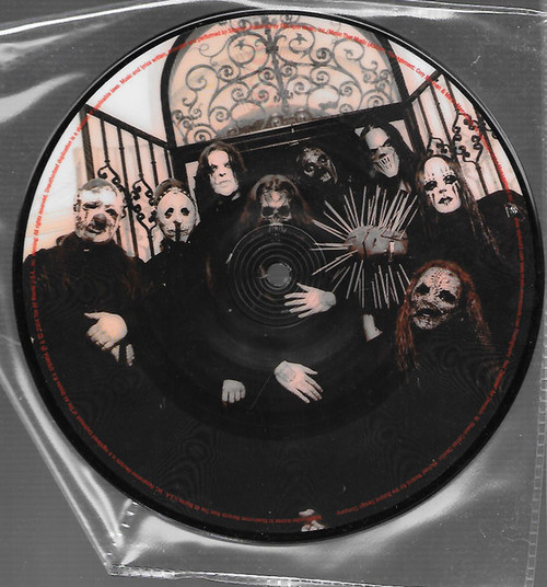Slipknot – Vermilion / Scream (2 track double sided picture disk 7 inch single used Europe 2004 NM/VG+)