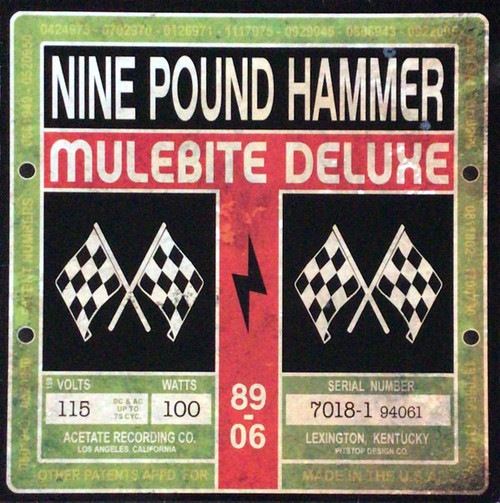 Nine Pound Hammer - Mulebite Deluxe (2005 Germany Red Vinyl -  NM/EX)