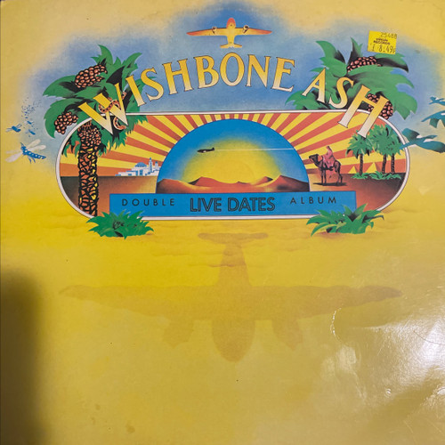 Wishbone Ash Live Dates 2Lp UK import