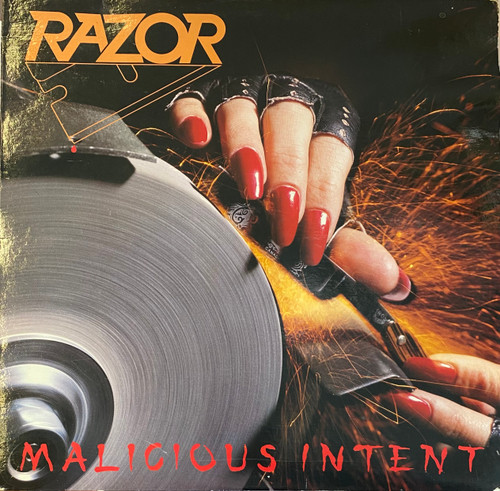 Razor - Malicious Intent (1986 CA, VG/G+)