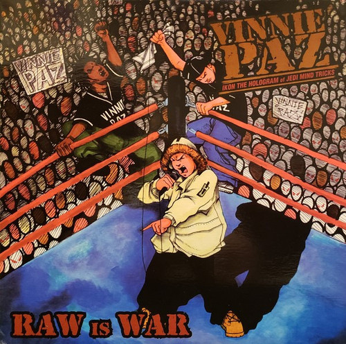 Vinnie Paz - Raw Is War / Language Is Fatal (2000 US, 12”, VG+/VG+)