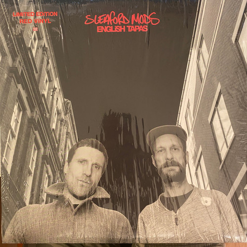 Sleaford Mods – English Tapas (LP used UK 2017 limited edition red vinyl NM/NM)