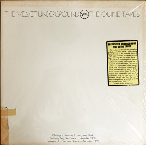 The Velvet Underground – The Quine Tapes V.1-3 (6LP box set used USZ 2010 mono reissue NM/NM)