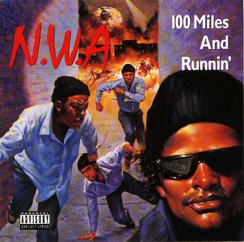 N.W.A - 100 Miles and Runnin’ (1990 US in Shrink, VG+/NM-)