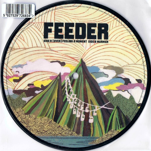 Feeder – Feeling A Moment (2 track double sided 7 inch single picture disk used UK 2005 NM/NM)