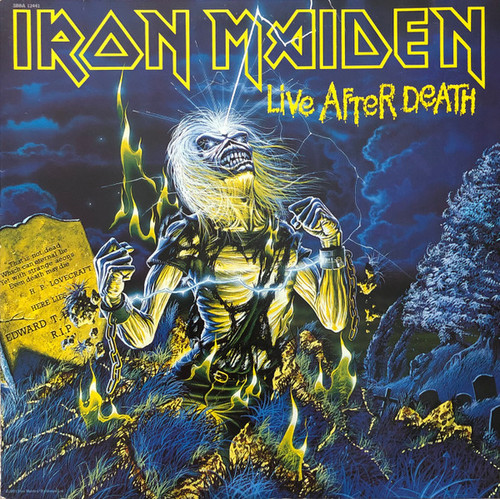 Iron Maiden – Live After Death (2LPs used Canada 1985 gatefold jacket NM/VG++)