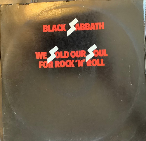 Black Sabbath – We Sold Our Soul For Rock 'N' Roll (2LPs used Canada 1976 reissue VG+/VG+)