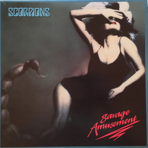 Scorpions – Savage Amusement (LP used Canada 1988 VG+/VG+)