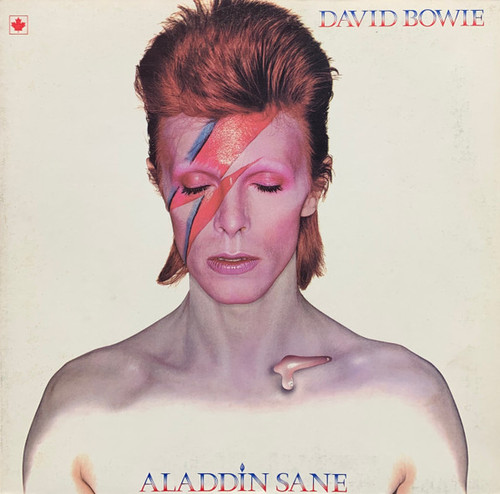 David Bowie – Aladdin Sane (LP used Canada 1980 reissue VG+/VG)