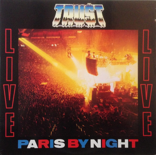 Trust – Live - Paris By Night (LP used US 1989 NM/VG+