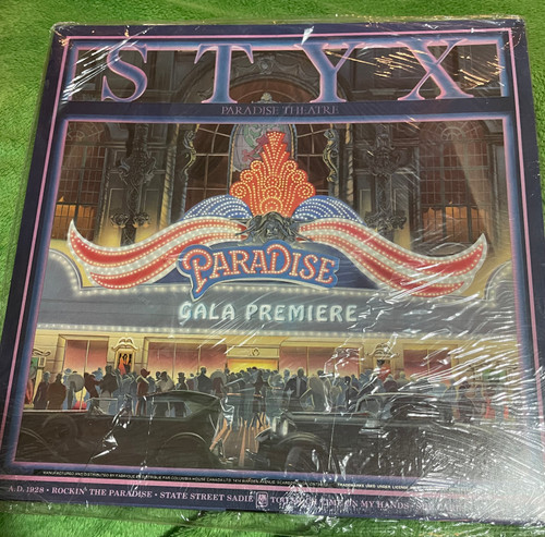 Styx - Paradise Theatre (1981 Sealed - Etched Vinyl)