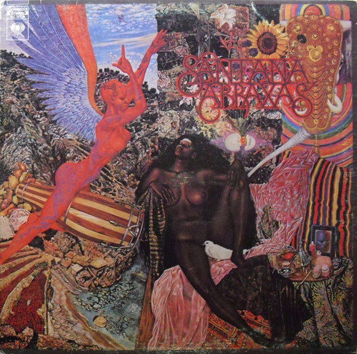 Santana – Abraxas (LP used Canada reissue gatefold jacket w/poster NM/NM)