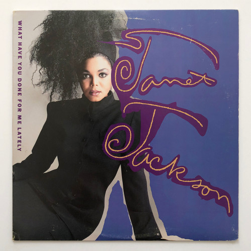 Janet Jackson - What Have You Done For Me Lately (12" single VG+ / VG+)