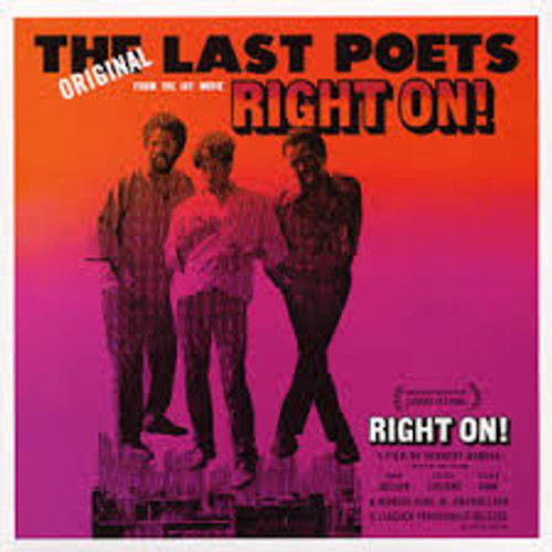 The Last Poets – Right On! Original Soundtrack (LP used US reissue gatefold jacket VG+/VG++)
