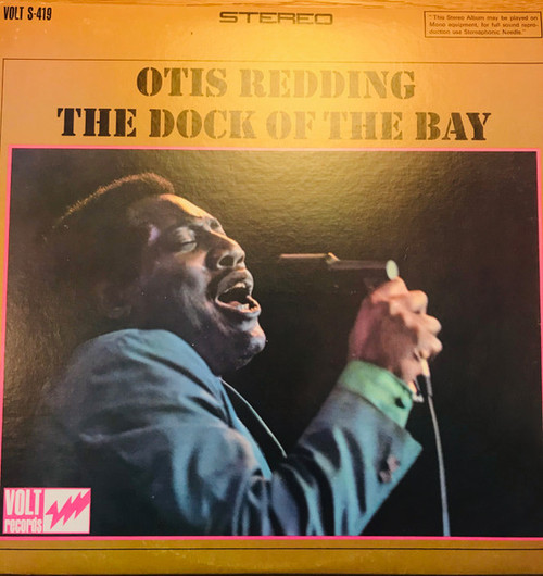 Otis Redding – The Dock Of The Bay (LP used Canada VG+/VG+)