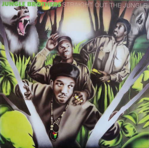 Jungle Brothers – Straight Out The Jungle (LP used US reissue NM/VG++)