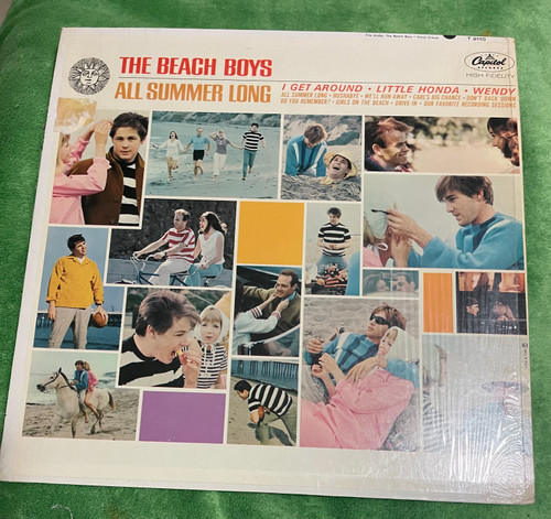 The Beach Boys - All Summer Long (1964 Mono  NM in open Shrink-Incredible Copy)