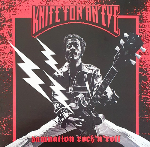 Knife For An Eye – Damnation Rock´n´Roll (LP used Sweden 2020 repress on clear vinyl NM/NM)