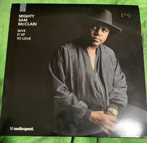 Mighty Sam McClain - Give It Up To Love (1993 Audioquest Audiophile Pressing EX/EX with  Insert)