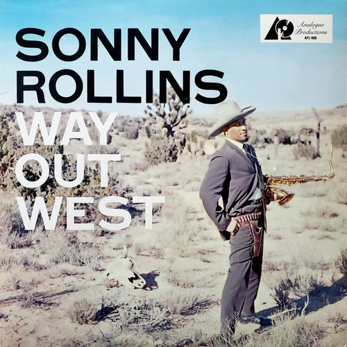 Sonny Rollins – Way Out West (LP used US 1992 limited numbered edition remastered reissue on 180 gm vinyl VG++/NM)