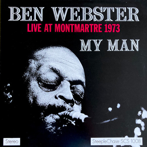 Ben Webster – My Man - Live at Montmartre 1973 (LP used Germany 1978 reissue NM/VG++)