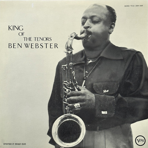 Ben Webster – King Of The Tenors (LP used Japan 1981 mono reissue NM/NM)