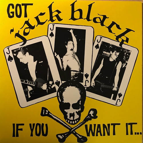 Jack Black – Got Jack Black If You Want It (6 track 10 inch EP used US white vinyl NM/VG++)