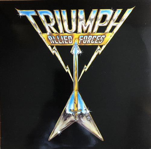 Triumph – Allied Forces (LP NEW SEALED US 2011 reissue on 180 gm vinyl)