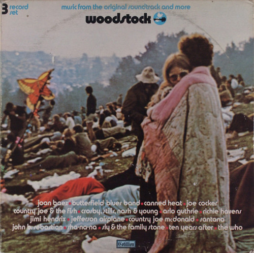 Various — Woodstock - Music From The Original Soundtrack and More (Canada 1970, VG/VG)