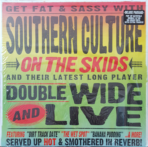 Southern Culture On The Skids – DoubleWide And Live  (2LPs used US 2006 NM/NM)