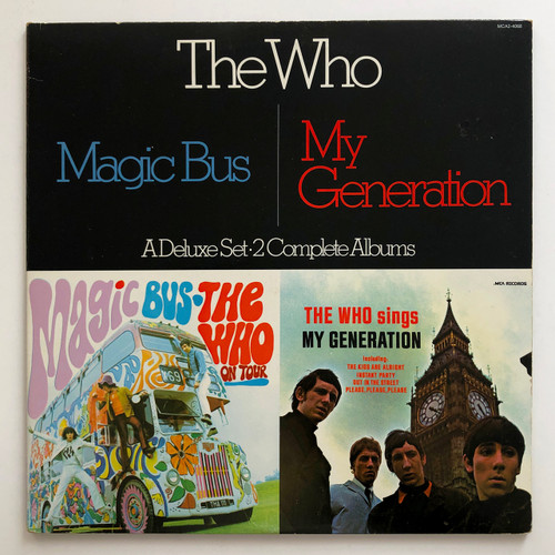 The Who - Magic Bus + My Generation (2 LPs VG / VG+)