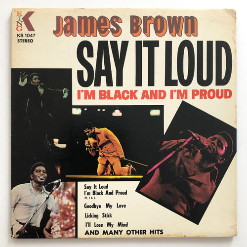 James Brown - Say it Loud  I'm Black and I'm Proud (VG / VG+)