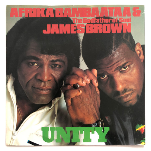 Afrika Bambaataa & The Godfather Of Soul James Brown – Unity (12" single EX / EX)
