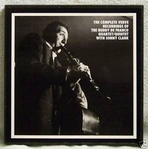 The Buddy DeFranco Quartet / Quintet With Sonny Clark – The Complete Verve Recordings (5LP box set used US 1986 limited numbered edition NM/VG++)