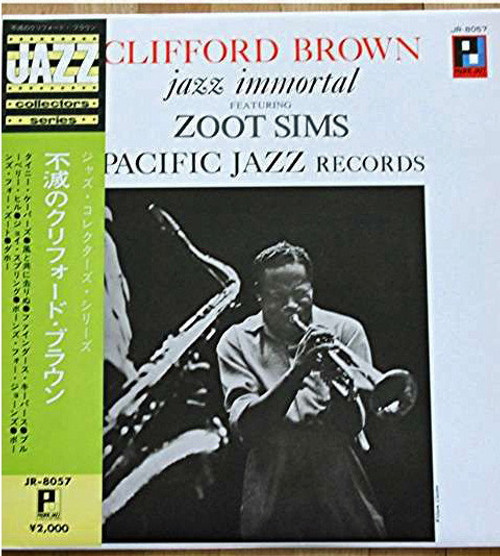 Clifford Brown featuring Zoot Sims – Jazz Immortal (LP used Japan 1979 NM/NM)