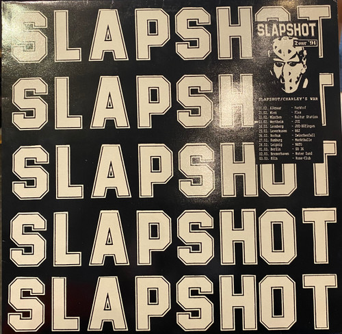 Slapshot - Tour '91 (1991 Germany, Numbered, unofficial, EX/EX)