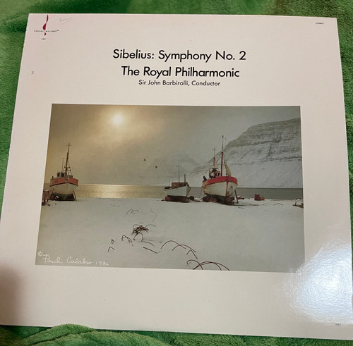 Sibelius* - Symphony No. 2 (1986  Chesky Audiophile Pressing EX/EX)