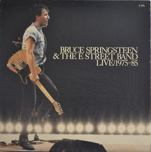 Bruce Springsteen & The E Street Band* - Live/1975-85 (5 LP Boxset with booklet -1986 EX/EX)