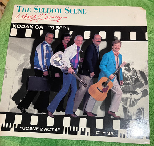 The Seldom Scene - A Change Of Scenery (1988 EX Vinyl)