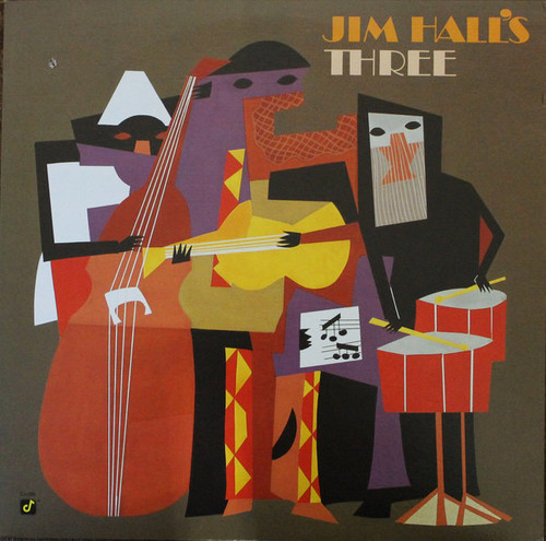 Jim Hall - Jim Hall's Three  (1986 Concord Jazz EX/EX)