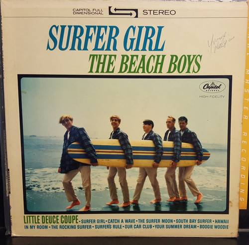 The Beach Boys – Surfer Girl (LP used Canada 1963 VG+/NM)