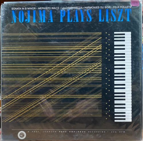 Liszt — Nojima Plays Liszt (US 1987, NM-/VG+)