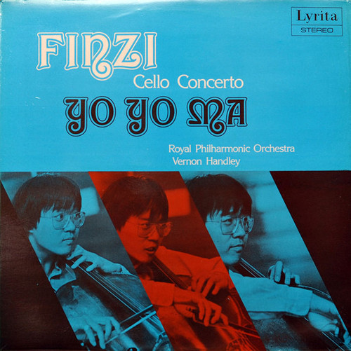 Finzi* - Yo Yo Ma - Cello Concerto (1979 Lyrita Audiophile Pressing EX/EX)