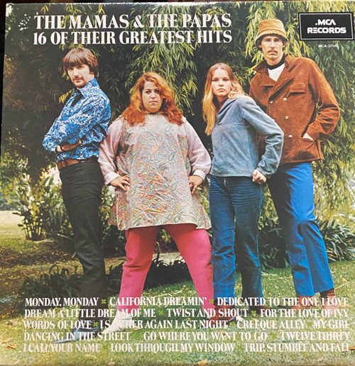 The Mamas & The Papas — 16 of Their Greatest Hits (Canada 1980, Reissue, NM-/VG+)