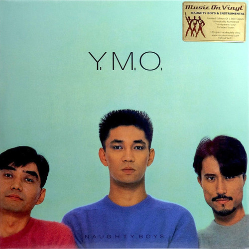 Y.M.O. – Naughty Boys & Instrumental (2LPs used Europe 2016 limited numbered edition on clear 180 gm vinyl NM/NM)