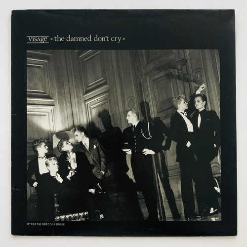 Visage – The Damned Don't Cry (12" single EX / EX)