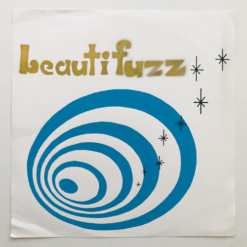 Beautifuzz - Untitled (VG+ / VG hand silkcreened cover, blue transluscent vinyl)