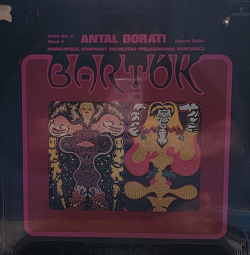 Bartók/ Antal Dorati, Minneapolis Symphony Orchestra, Philharmonia Hungarica – Suite No. 2 / Dance Suite (LP NEW SEALED US 1971)